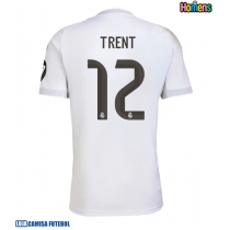 Camisa de Futebol Real Madrid Alexander-Arnold #12 Equipamento Principal 2025-26 Manga Curta